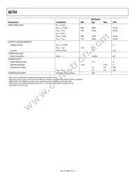 AD704AR-16-REEL Datasheet Page 4