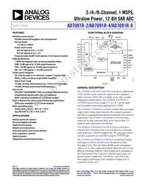 AD7091R-8BRUZ-RL7 Datasheet Cover