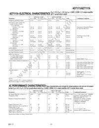 AD7111ACRZ-REEL Datasheet Page 3