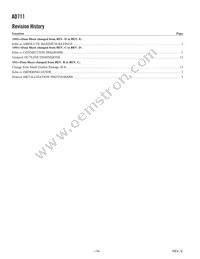 AD711KR-REEL7 Datasheet Page 14