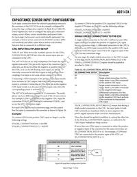 AD7147A-1ACBZ500R7 Datasheet Page 17