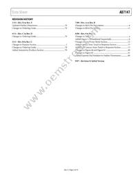 AD7147WPACPZ-1500R Datasheet Page 3