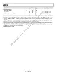AD7156BCPZ-REEL Datasheet Page 4