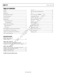 AD7171BCPZ-REEL7 Datasheet Page 2