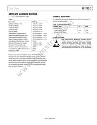 AD7172-2BRUZ-RL7 Datasheet Page 9