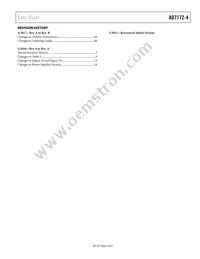 AD7172-4BCPZ-RL7 Datasheet Page 3