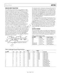 AD7265BCPZ-REEL Datasheet Page 17