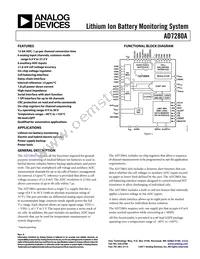 AD7280ABSTZ-RL Datasheet Cover