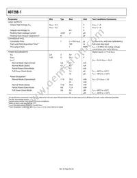 AD7298-1BCPZ-RL Datasheet Page 4