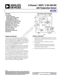 AD7298BCPZ Datasheet Cover