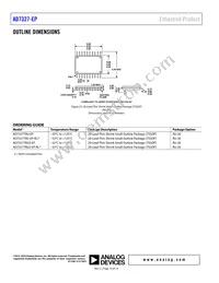 AD7327TRU-EP Datasheet Page 14