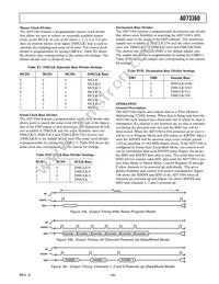AD73360ASUZ-REEL Datasheet Page 19