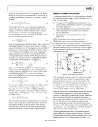 AD734AN Datasheet Page 11
