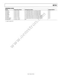 AD734AN Datasheet Page 19