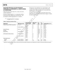 AD736BR-REEL7 Datasheet Page 14