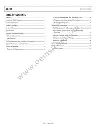 AD737KRZ-RL Datasheet Page 2