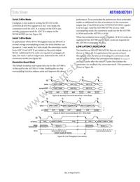 AD7381BCPZ Datasheet Page 23