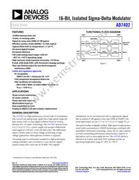 AD7402-8BRIZ-RL Datasheet Cover