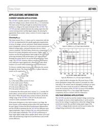 AD7405BRIZ Datasheet Page 15