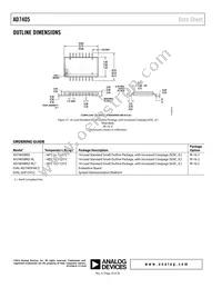 AD7405BRIZ Datasheet Page 20