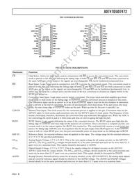 AD7472ARU-REEL7 Datasheet Page 7