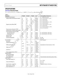 AD7476ABRM-REEL7 Datasheet Page 3