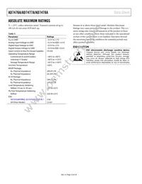 AD7476ABRM-REEL7 Datasheet Page 10