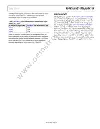 AD7476ABRM-REEL7 Datasheet Page 17