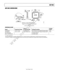 AD7482ASTZ Datasheet Page 19