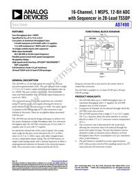 AD7490BRU-REEL Datasheet Cover
