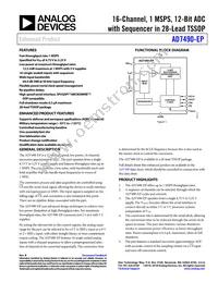 AD7490SRU-EP-RL7 Datasheet Cover