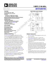AD7495AR-REEL7 Datasheet Cover