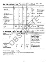 AD7535JPZ Datasheet Page 2