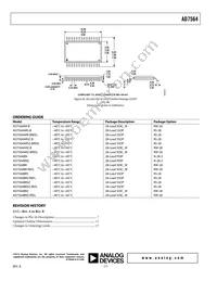 AD7564BRS-REEL Datasheet Page 17
