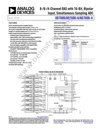 AD7606BSTZ Datasheet Cover