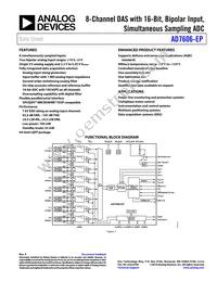 AD7606TSTZ-EP-RL Datasheet Cover