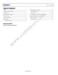 AD7606TSTZ-EP-RL Datasheet Page 2