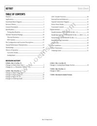 AD7607BSTZ-RL Datasheet Page 2