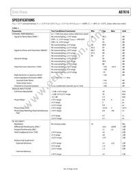 AD7616BSTZ-RL Datasheet Page 3