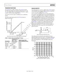 AD7626BCPZ Datasheet Page 17