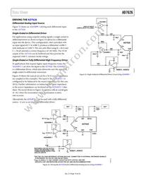 AD7626BCPZ Datasheet Page 19