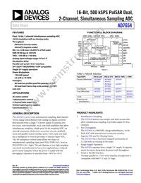 AD7654ACPZRL Datasheet Cover