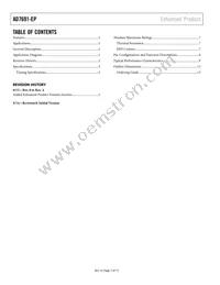 AD7691SRMZ-EP-RL7 Datasheet Page 2