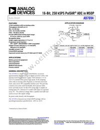 AD7694BRMZRL7 Datasheet Cover