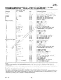 AD7713AN Datasheet Page 5