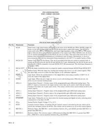 AD7713AN Datasheet Page 7