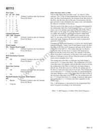 AD7713AN Datasheet Page 10