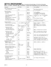 AD7719BR-REEL7 Datasheet Page 3