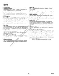 AD7729ARU-REEL7 Datasheet Page 8
