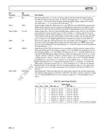 AD7731BRU-REEL7 Datasheet Page 17